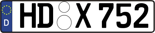 HD-X752