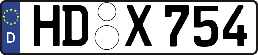 HD-X754
