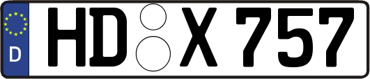 HD-X757