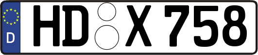 HD-X758