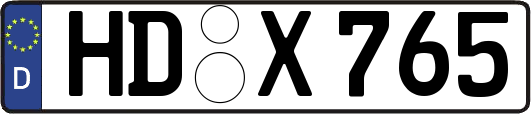 HD-X765
