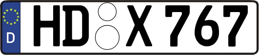 HD-X767