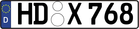 HD-X768