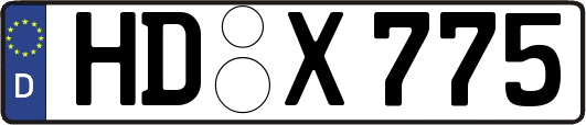 HD-X775