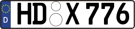 HD-X776