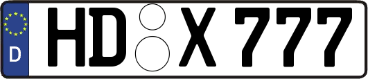 HD-X777
