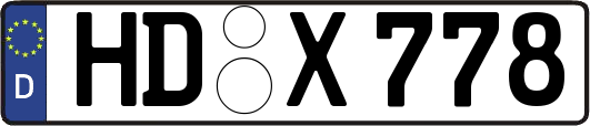 HD-X778
