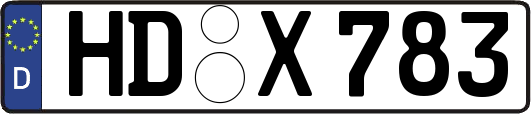 HD-X783