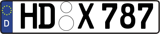 HD-X787