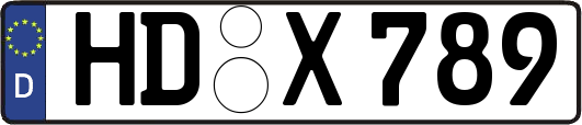 HD-X789