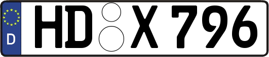 HD-X796