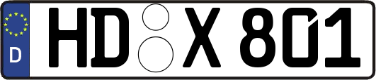HD-X801