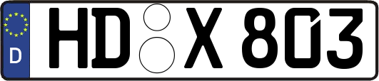 HD-X803