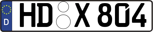 HD-X804
