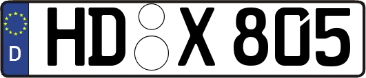 HD-X805