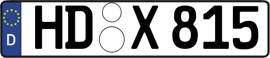 HD-X815