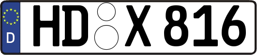 HD-X816