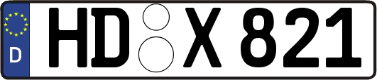 HD-X821