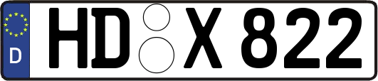 HD-X822