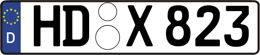 HD-X823