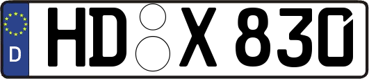 HD-X830