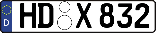 HD-X832