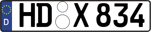 HD-X834