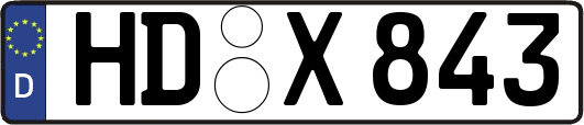 HD-X843