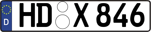HD-X846