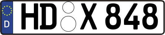 HD-X848