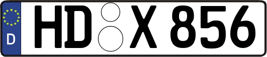HD-X856