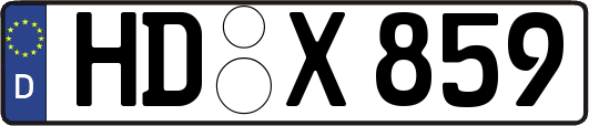 HD-X859