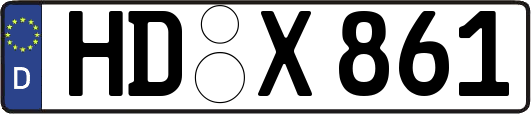 HD-X861