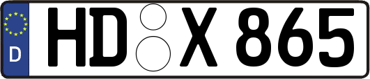 HD-X865