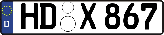 HD-X867