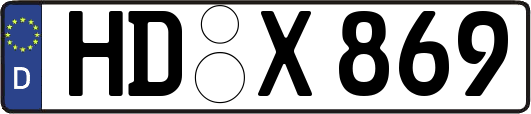 HD-X869