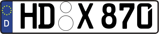 HD-X870