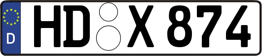 HD-X874