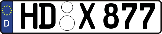 HD-X877