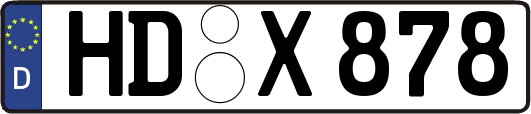 HD-X878