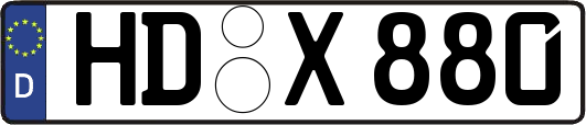HD-X880