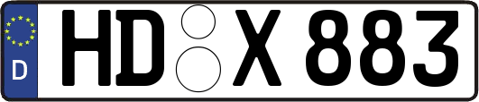 HD-X883