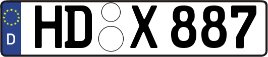 HD-X887