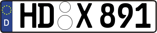 HD-X891