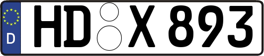 HD-X893
