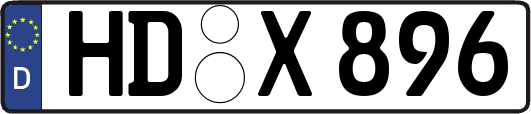 HD-X896