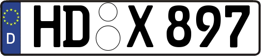 HD-X897