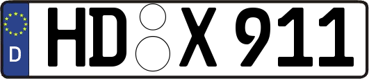 HD-X911