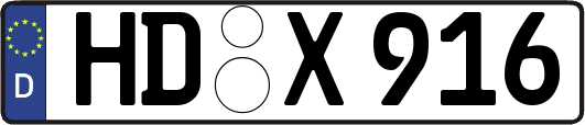 HD-X916