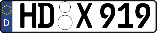 HD-X919